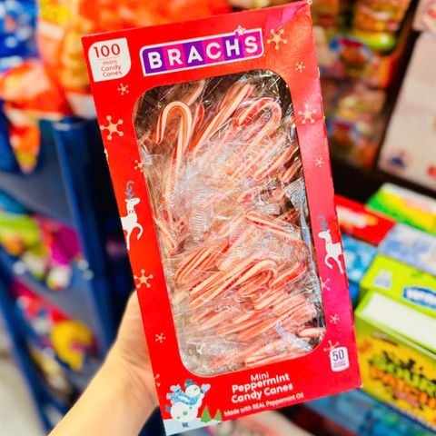 Kẹo Mút Brachs 100 Mini Candy Canes