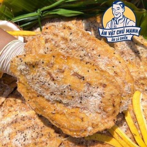 Chuối Xiêm Phủ Dừa Nguyên Trái Ép