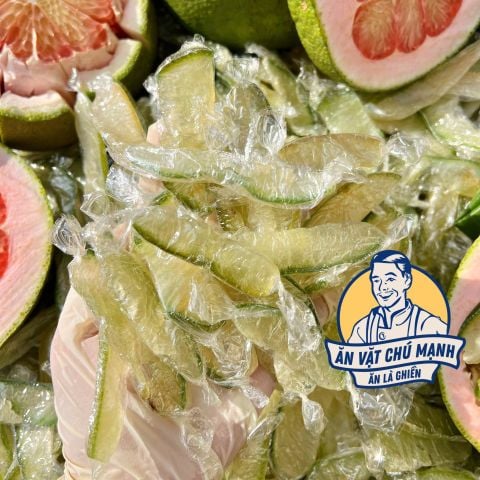 Vỏ Bưởi Dẻo Rim Đường Phèn Quấn Từng Bọc