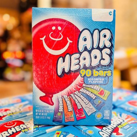 Kẹo Dẻo Air Heads Candy 90 Bars 1,4KG