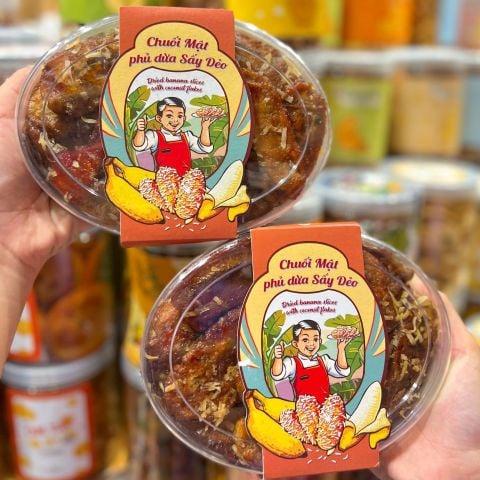 Chuối Mật Sấy Phủ Vụn Dừa