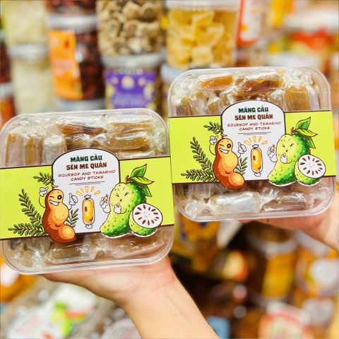 Mãng Cầu Sên Me Quấn