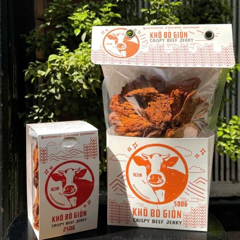 Khô Bò Miếng Giòn Hồng Ngự