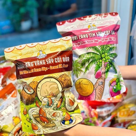 Khoai Lang Sấy Cốt Dừa