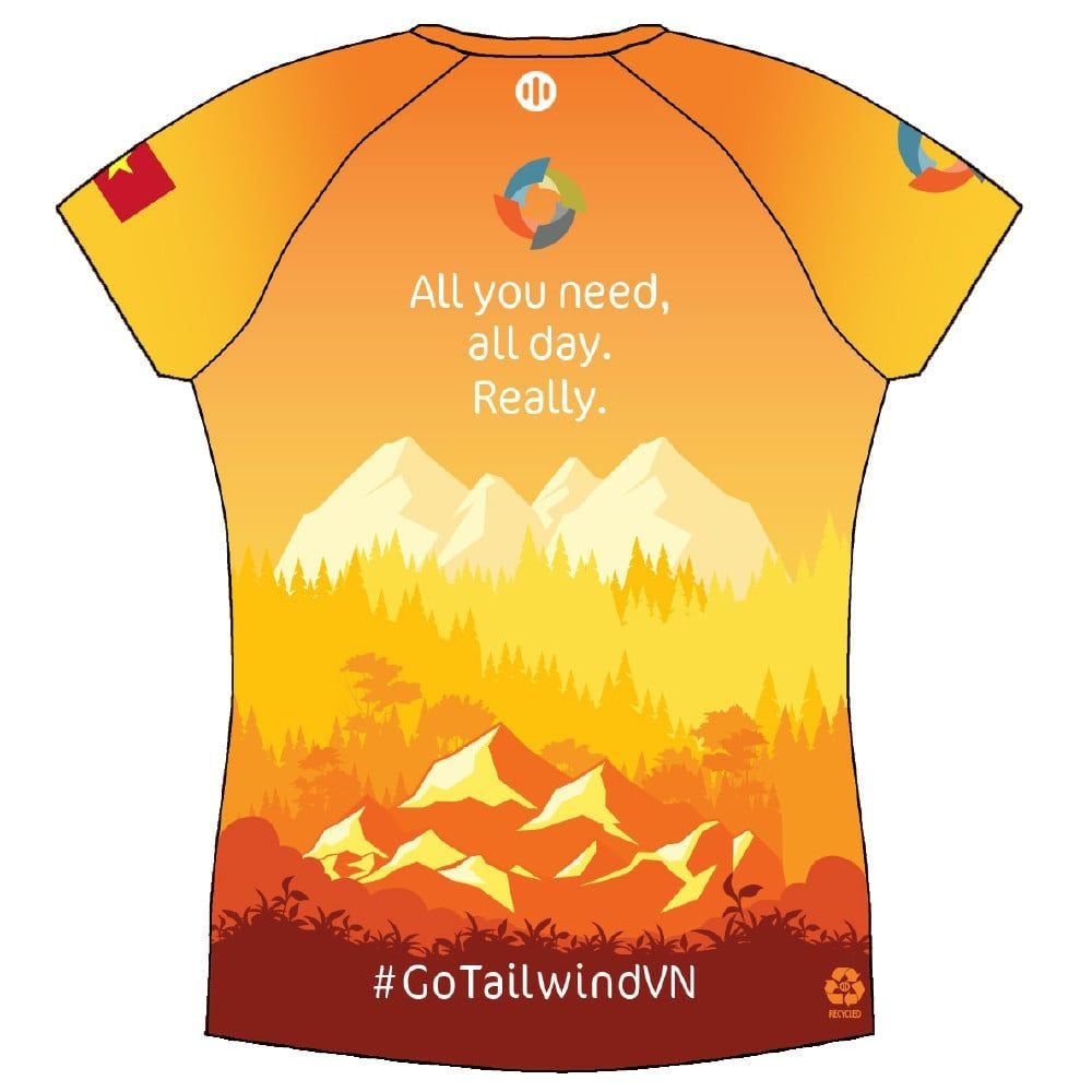  Áo thể thao tay ngắn Tailwind Nutrition Savana 