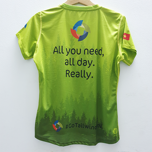  Áo thể thao tay ngắn Tailwind X Mude Green 