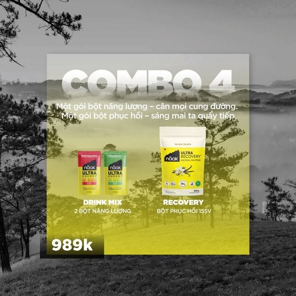  Combo 4 - dinh dưỡng thể thao naak 