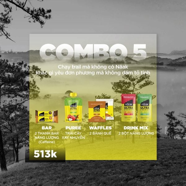  Combo 5 - dinh dưỡng thể thao naak 