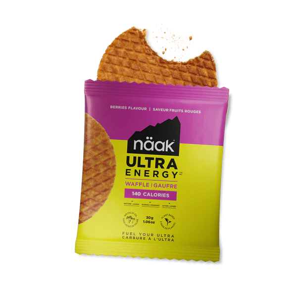  Bánh năng lượng Naak Ultra Energy Waffles vị Berries 30g - 140 Calo 