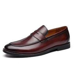 Giày lười da công sở cao cấp - 4606605