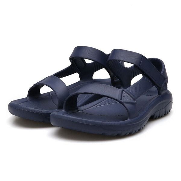 Sandal Teva ngoại cỡ cao su đúc nguyên khối - Xanh navy