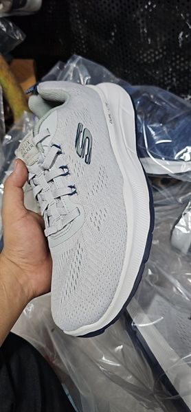 Giày thể thao nam Skech Gorun DUAL- LITE- Ghi xám