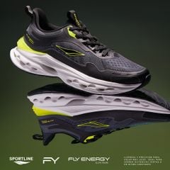 Giày thể thao Sport Line Full box xuất xịn- Ghi đen