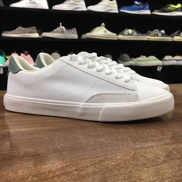 XẤU MÃ SALE LỖ Giày Sneakers Zara xuất dư- Trắng gót xanh