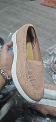Giày Slipon vải siêu nhẹ Flexi- Màu cam
