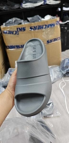 Dép cao su đúc nguyên khối Sperry- Ghi xám