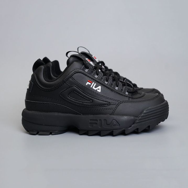 Giày Sneakers nam nữ Fila xuất dư- Full đen