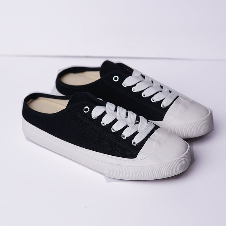 Giày sục nam nữ xuất dư - Đen 1315775