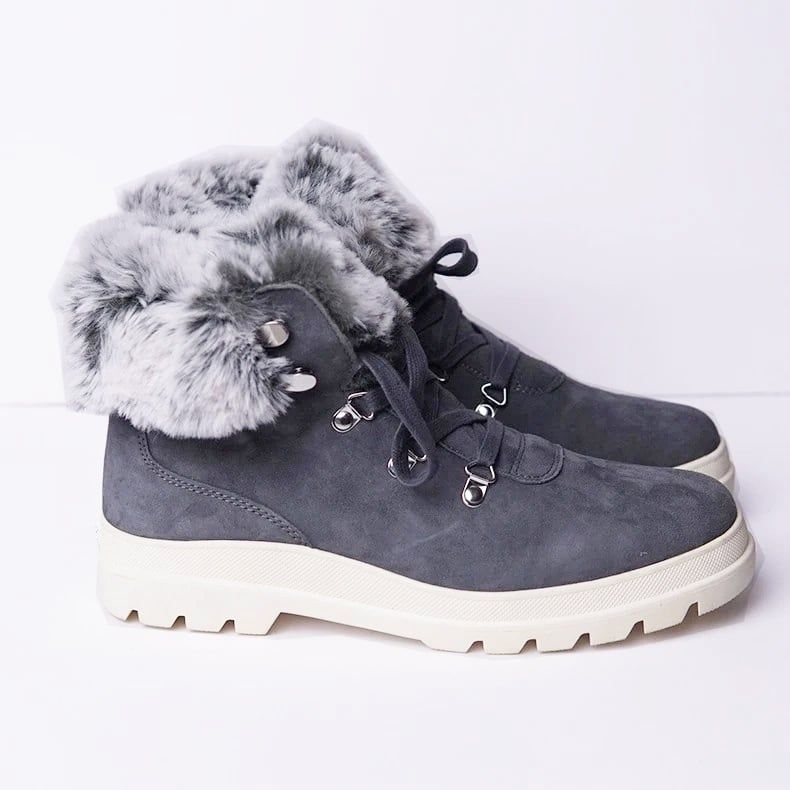 Giày cao cổ CAPRICE xuất dư xịn- Ghi xám