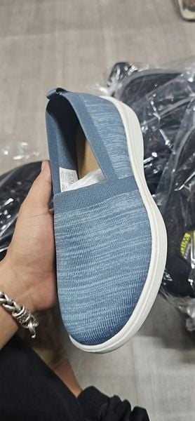 Giày Slipon vải siêu nhẹ Flexi- Xanh chàm