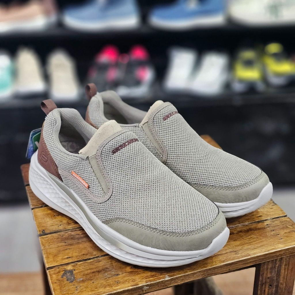 Giày thể thao Ske Relaxed Fit Slade Lucan- Nâu nhạt