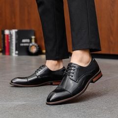 Giày công sở nam da bò lịch lãm - 4661386