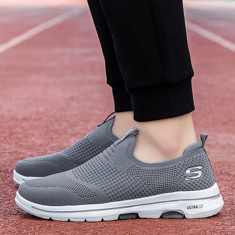 Giày lười thể thao nam vải thoáng siêu nhẹ - 4515138