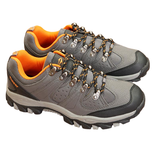 Giày Outdoor nam nữ Topper xuất dư xịn - Ghi cam