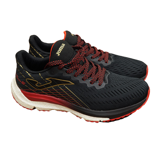 Giày running Joma dư xịn- Đen viền đỏ