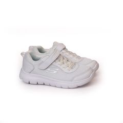 Giày Skech trẻ em quai dán Trắng xuất Mỹ - 2202