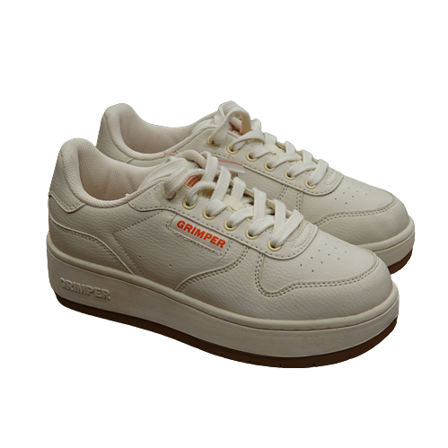 Giày Sneakers Grimper đế cao xuất Hàn dư xịn- Màu sữa