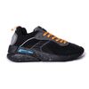 Giày Sneakers nam da lộn Diesel xuất dư- Đen vàng