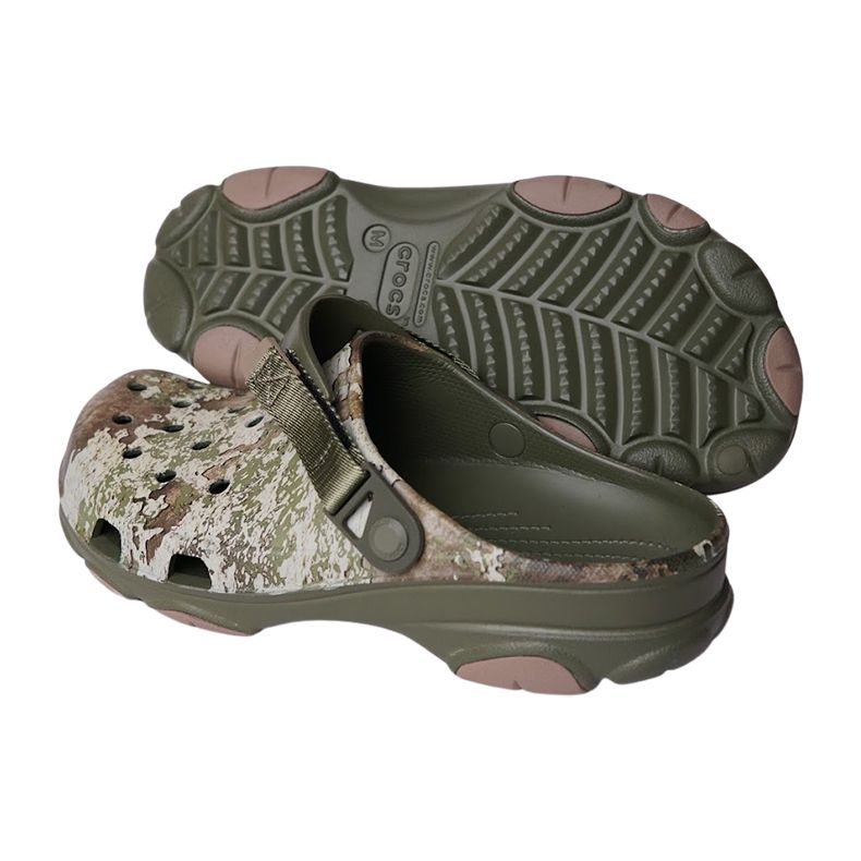 Giày sục Crocs nữ xuất khẩu - Xanh bộ đội – Lạ Sneakers