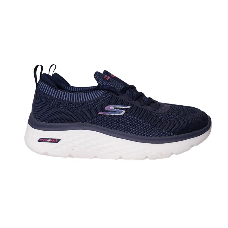 Giày thể thao nữ Skech GoWalk cổ chun- Xanh navy