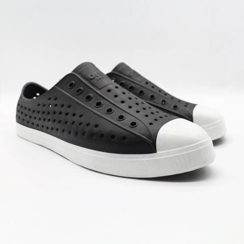 Giày Nhựa Siêu Nhẹ Chống Nước Thể Thao Đi Mưa Urban - Đen Trắng