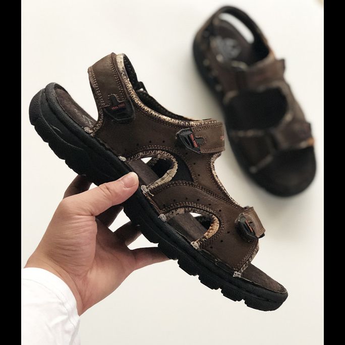 Sandal ngoại cỡ RealTree siêu êm - Nâu đen