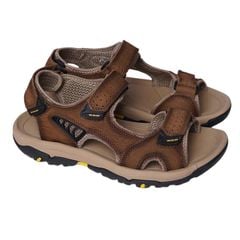 Sandal Nam Camel quai da thật xuất dư- Nâu đậm