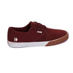 Giày đế bằng Etnies - Đỏ tía đế trắng viền xanh