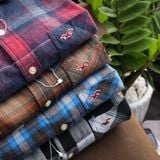  SƠ MI FLANNEL CARO HOLLISTER 