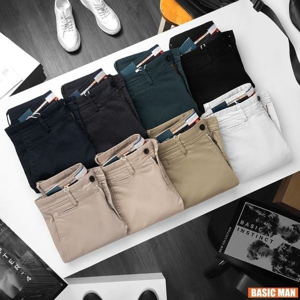  SHORT KAKI CHINOS TOMMY 8 MÀU 