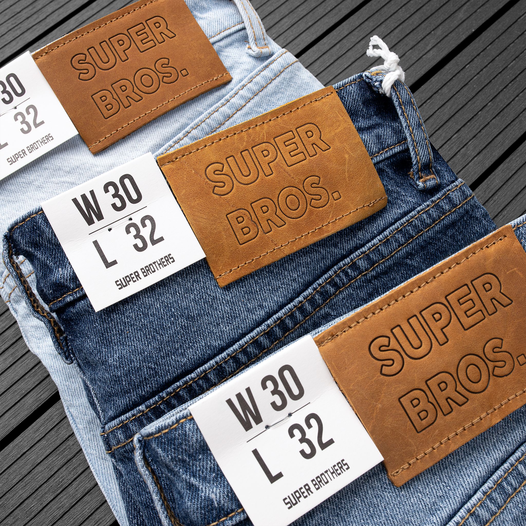  SHORT JEAN SUPER BROS WASH LIGH 4M 