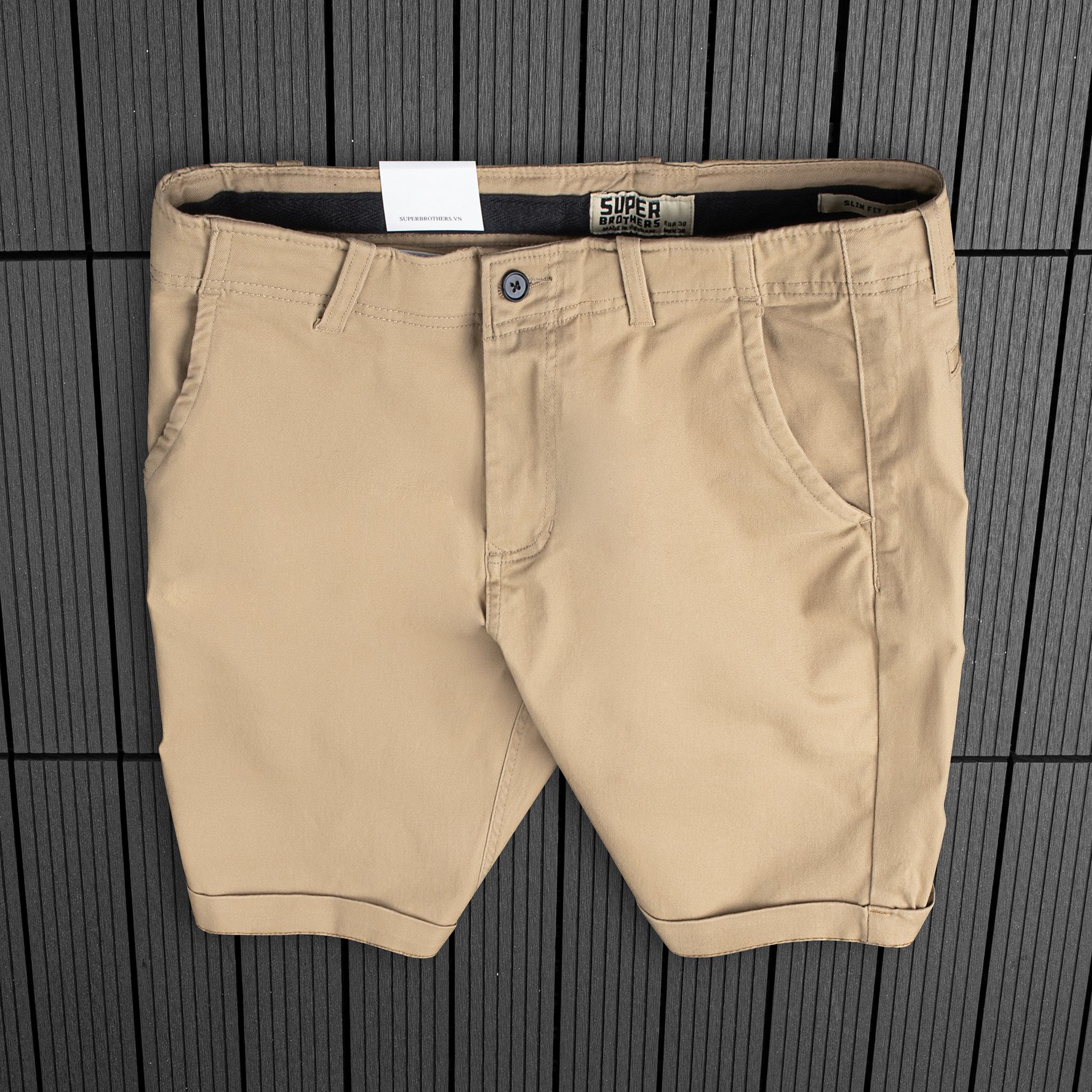  SHORT KAKI CHINOS SUPER BROS 6M 