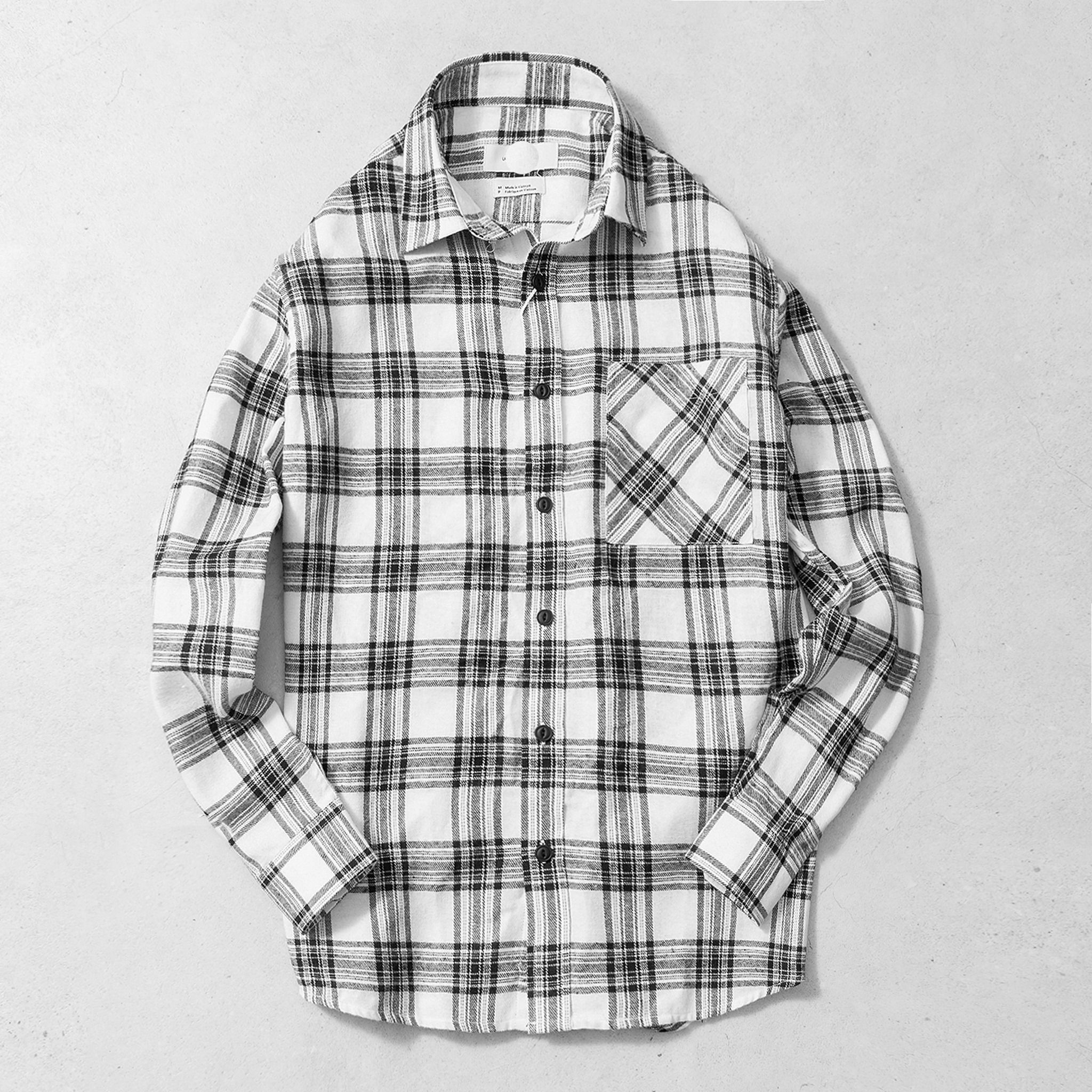  SƠ MI FLANNEL UO 