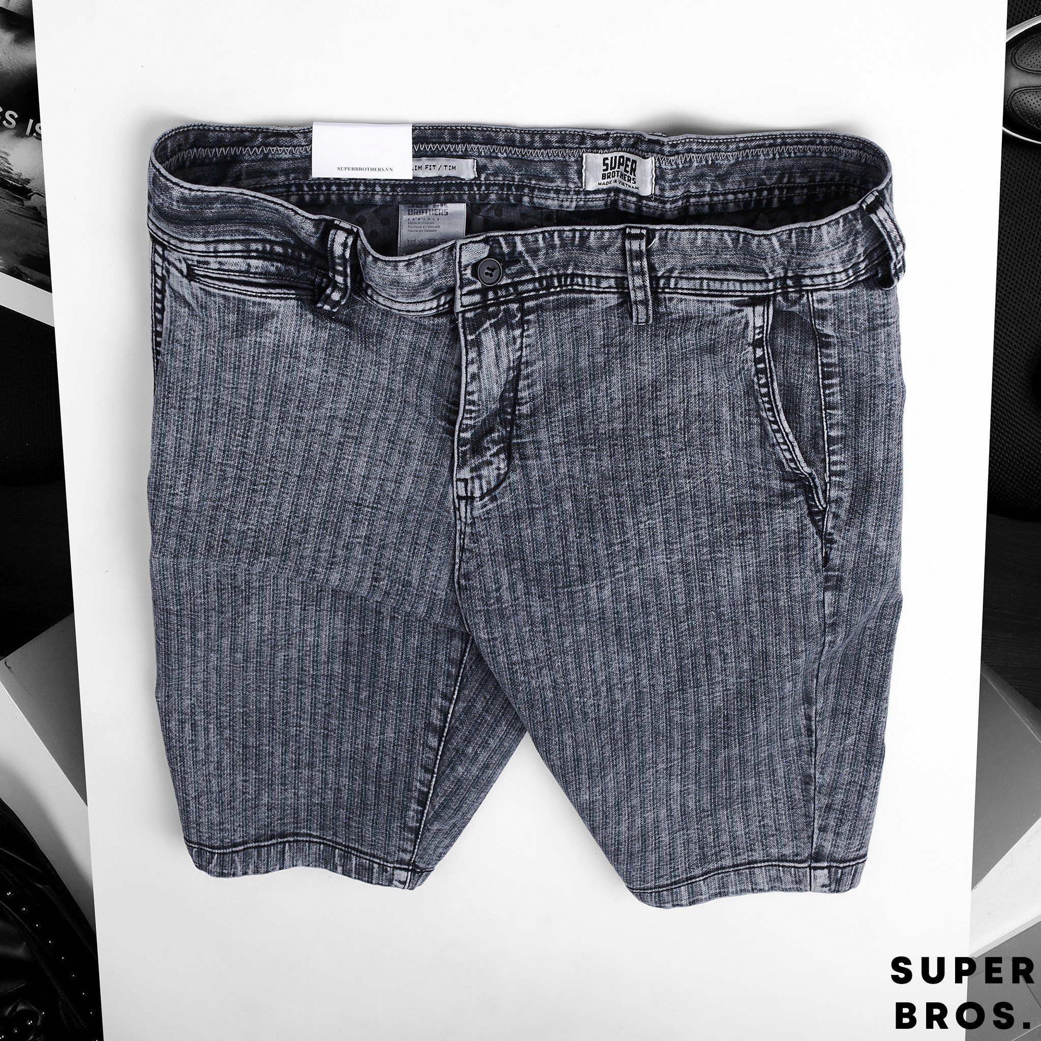  SHORT DENIM SUPER BROS 