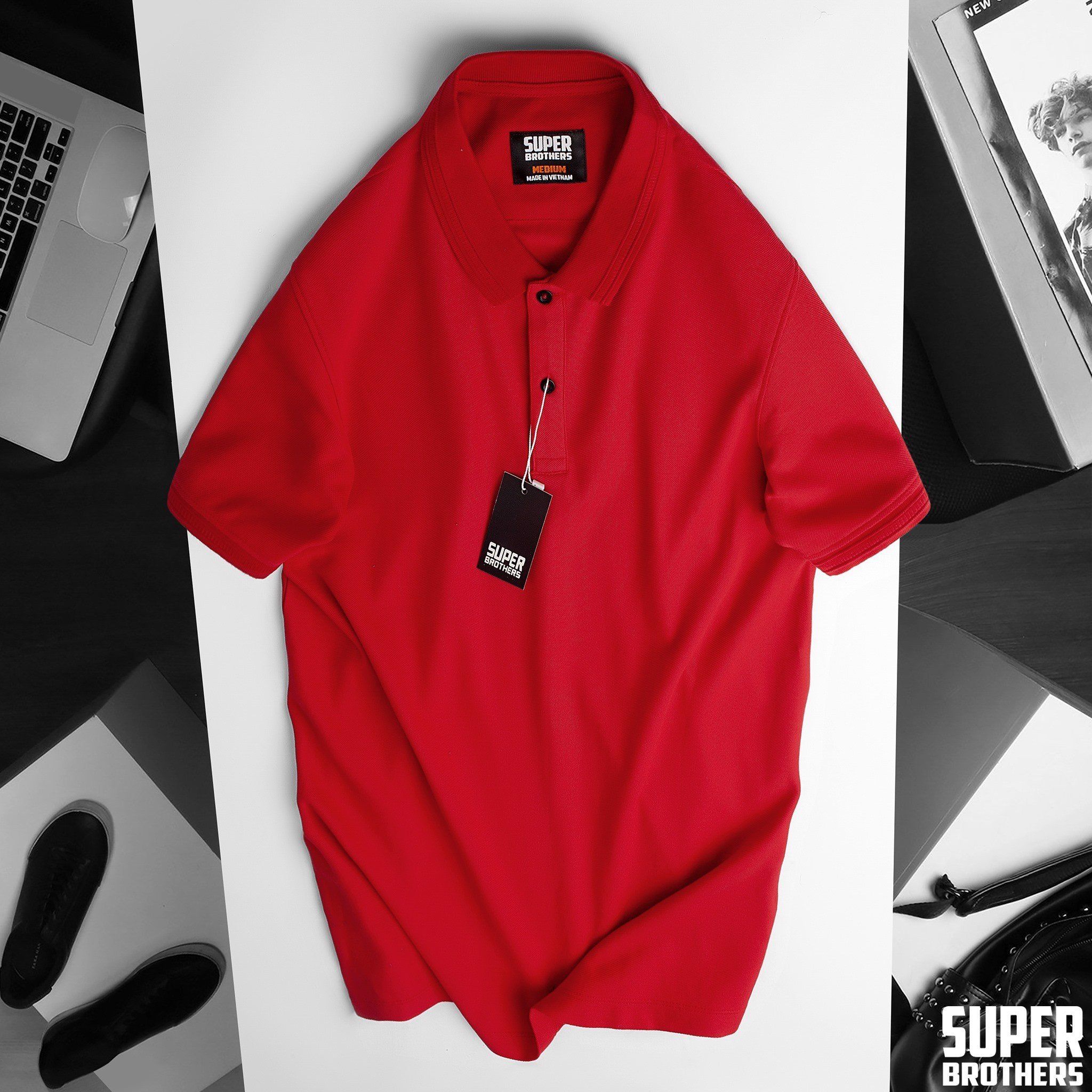  POLO SUPER BROS TRƠN 10 MÀU 