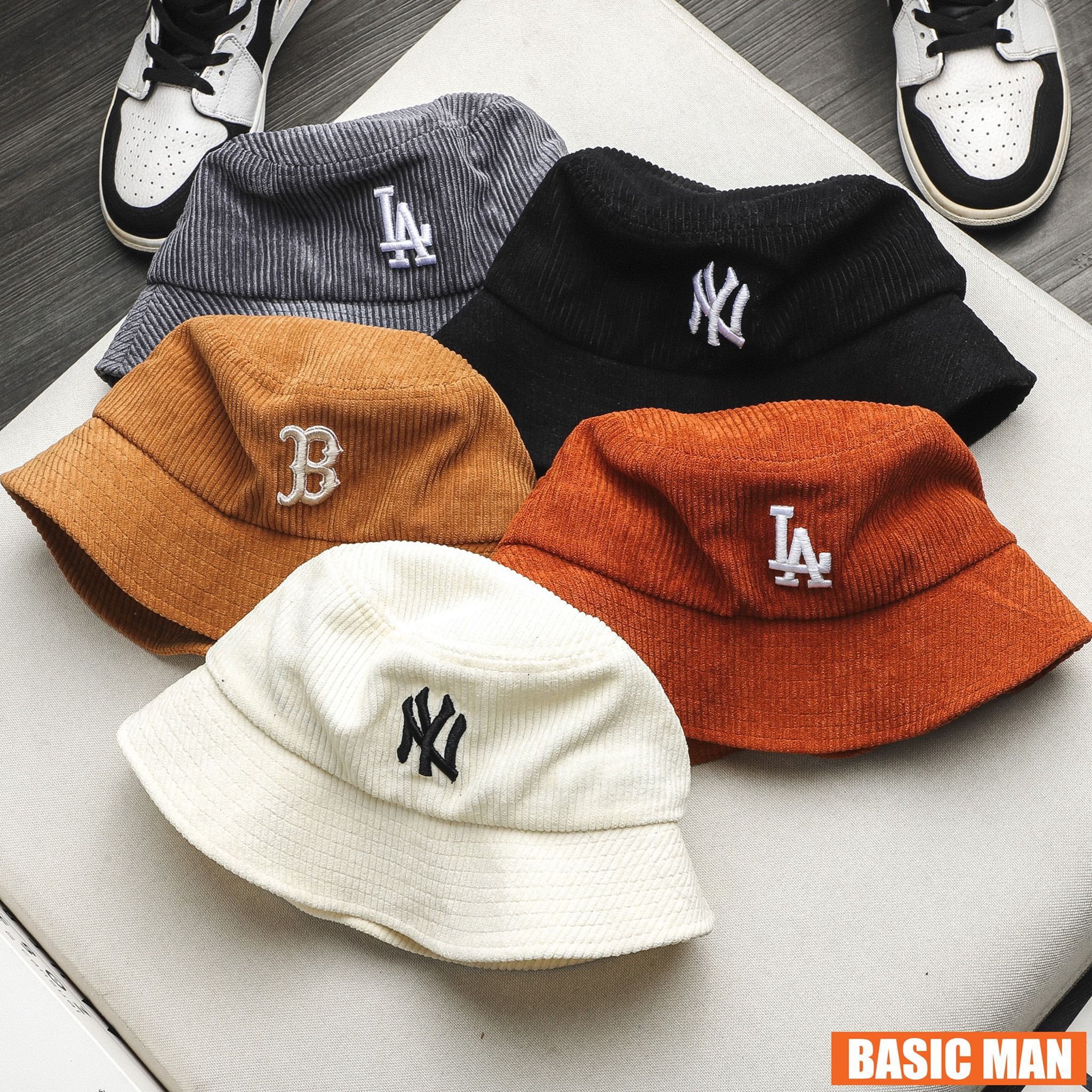 Mua Mũ MLB Basic Monogram Bucket Hat New York Yankees 32CPH211150P chính  hãng 2023  Fado