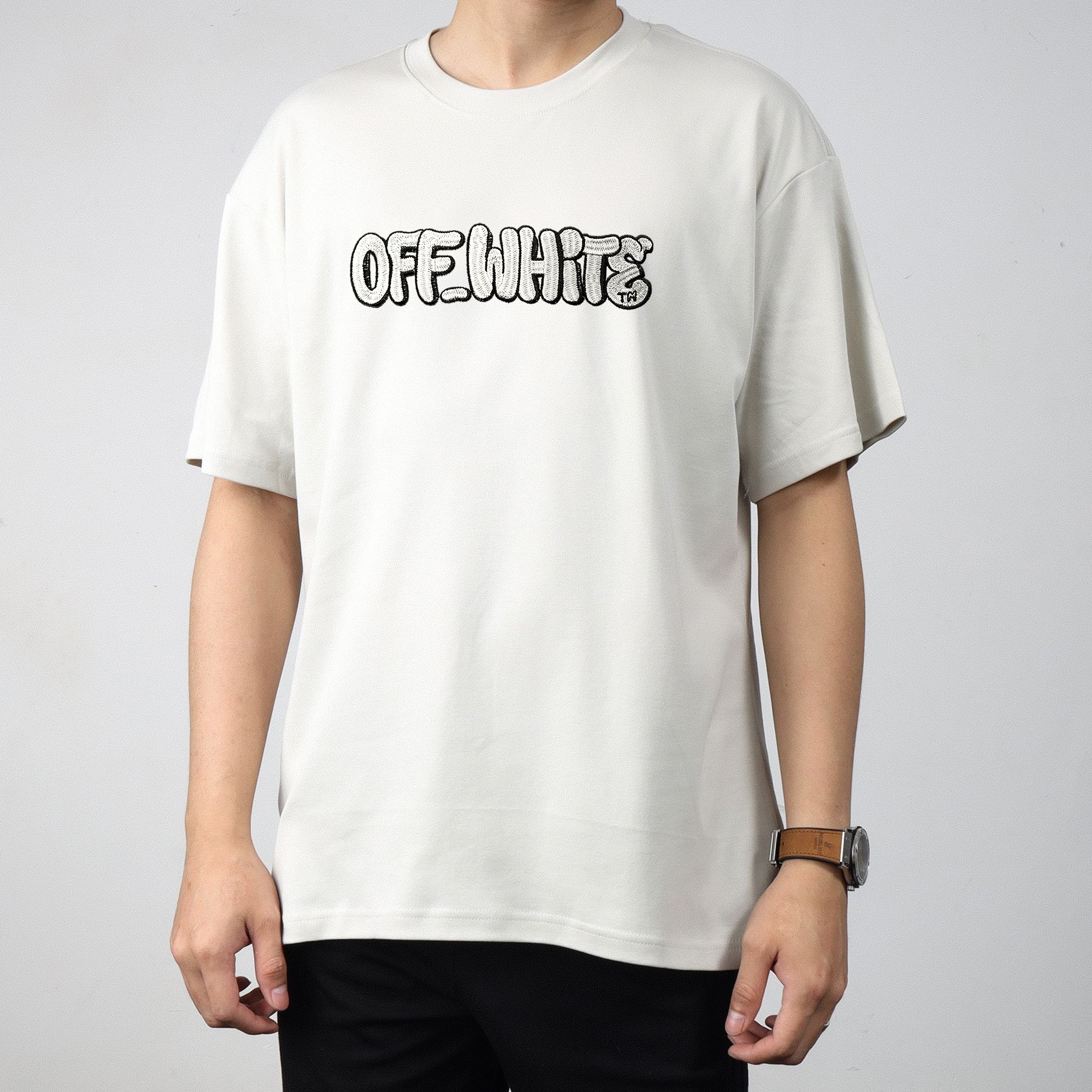  TEE OFF-WHITE THÊU 