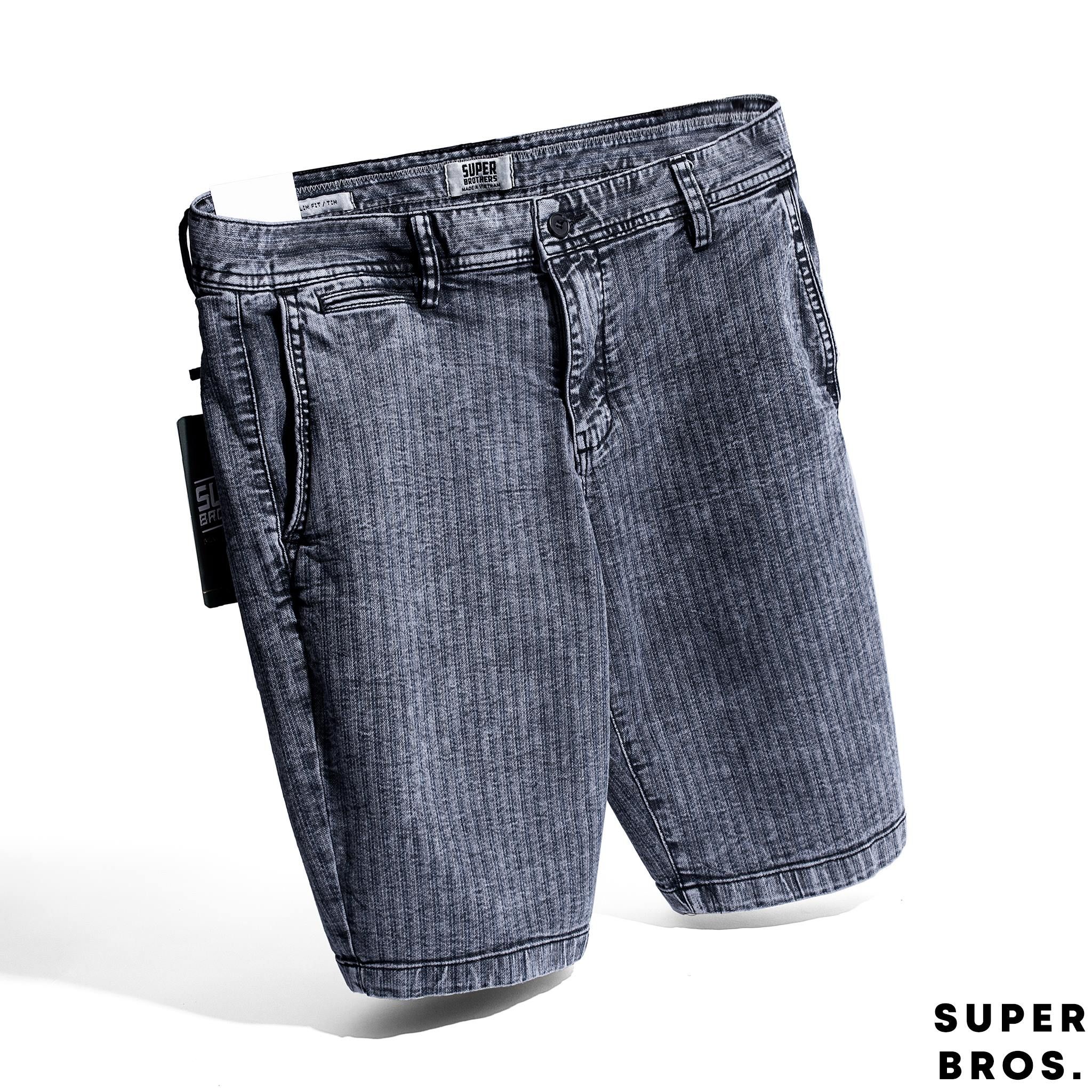  SHORT DENIM SUPER BROS 