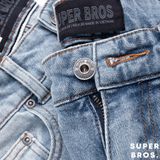  JEAN SUPER BROS LIGHT BLUE 