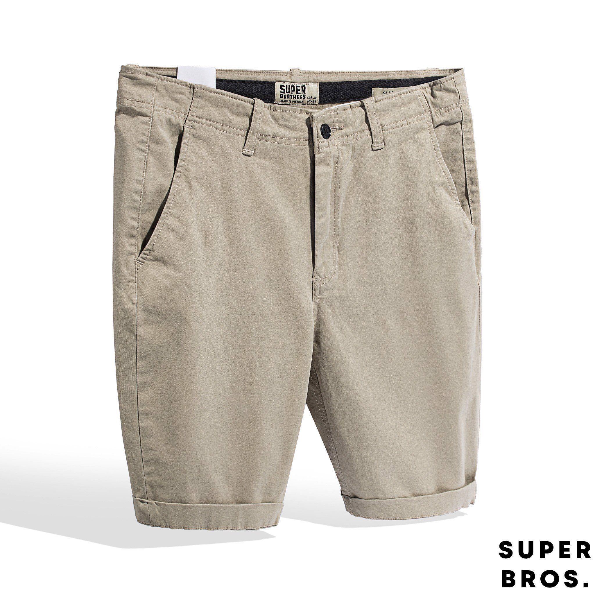  SHORT KAKI CHINO SUPER BROS 